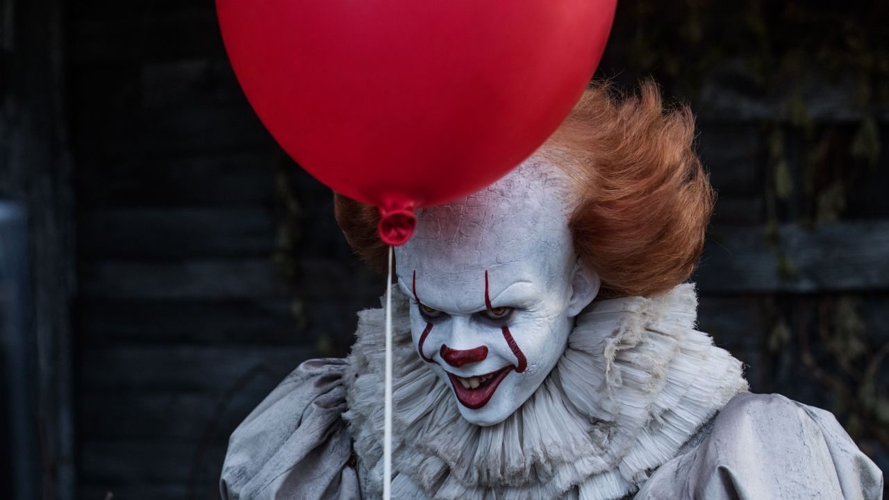 Wallpaper It, Bill Skarsgard, Clown, Pennywise, Horror, HD, 5K, Movies,. Wallpaper for iPhone, Android, Mobile and Desktop
