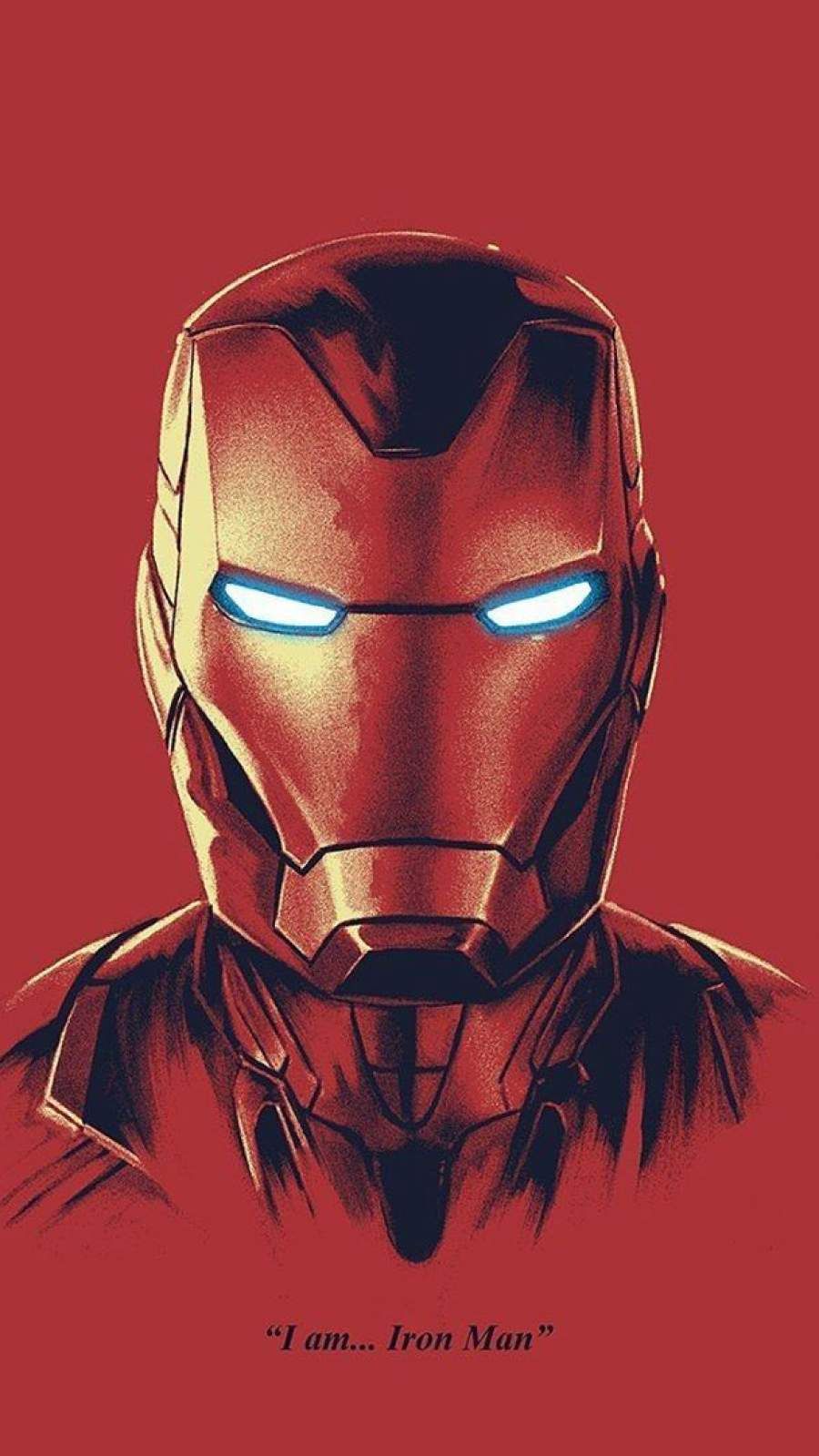 I am Iron Man Mark 85 Armor iPhone Wallpaper. Iron man, Iron man art, Iron man avengers