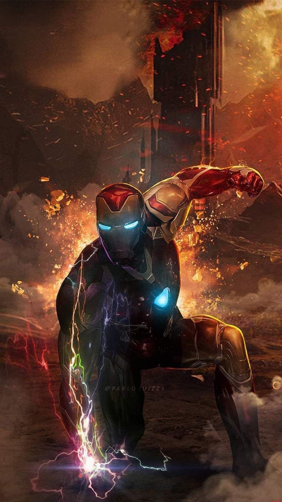 Iron Man With Infinity Stones IPhone Wallpaper. Iron man art, Marvel wallpaper, Marvel iphone wallpaper