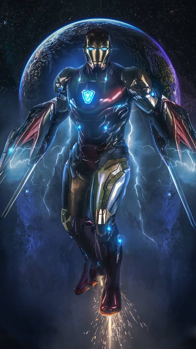 Iron Man With Suit Armor To Fight Thanos. Iron man photo, Iron man avengers, Marvel iron man