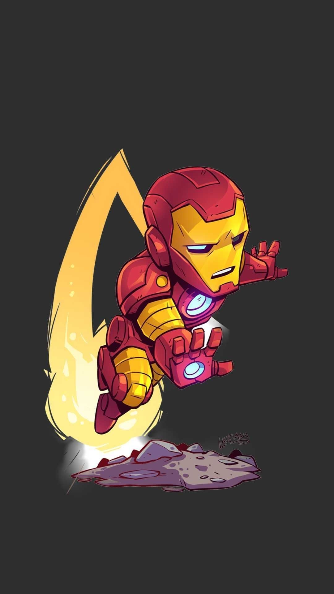 iPhone Marvel Wallpaper HD From iPhoneswallpaper within Cartoon Man Wallpaper. Iron man cartoon, Marvel wallpaper, Marvel comics wallpaper