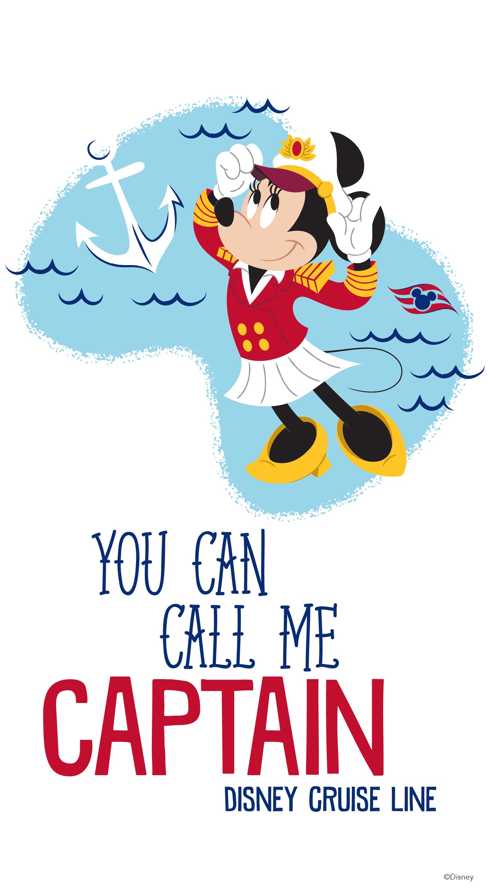 Captain Minnie Mouse Wallpaper