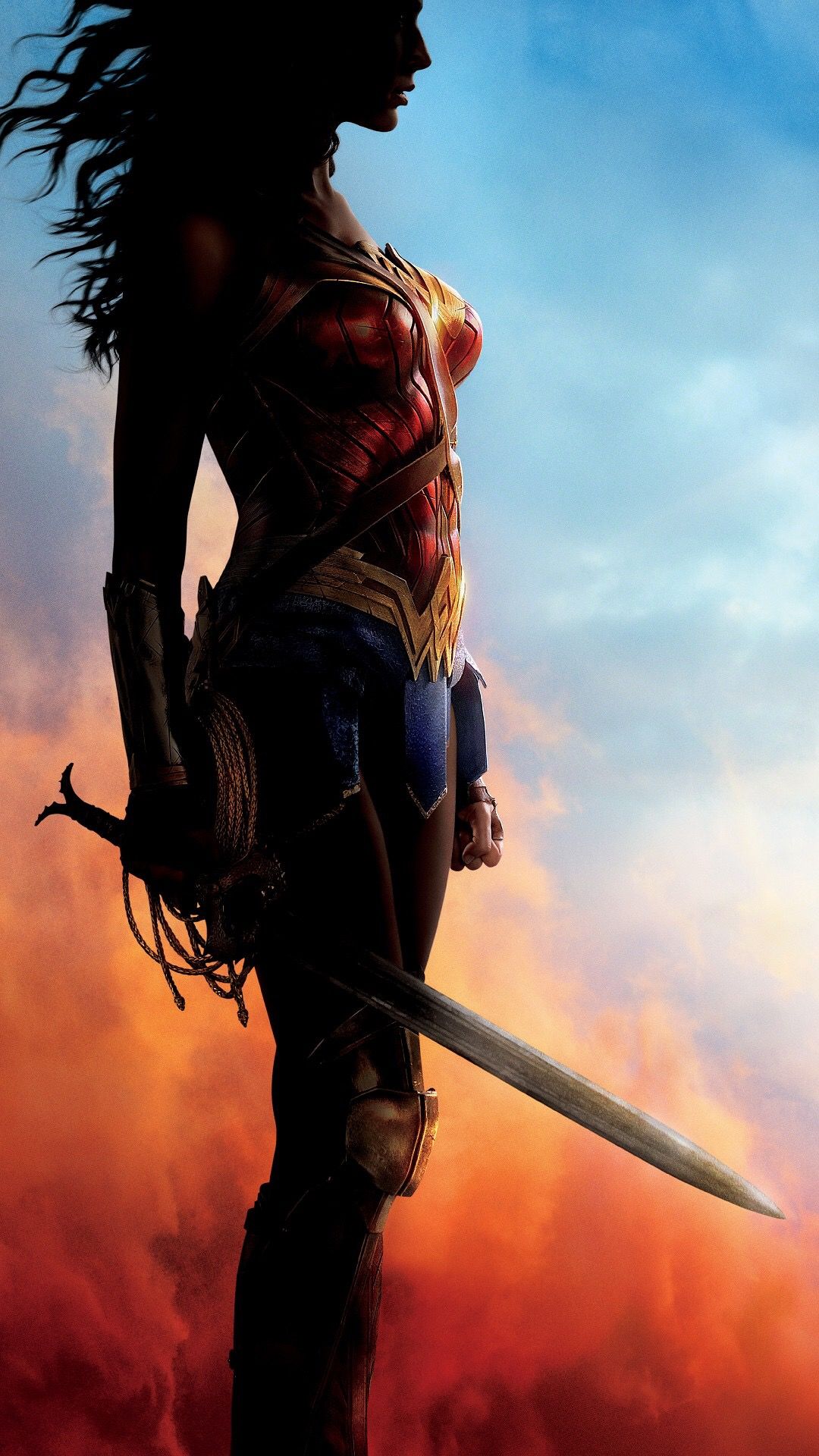 Wonder Woman 2017 iPhone 8 Wallpaper Free Download