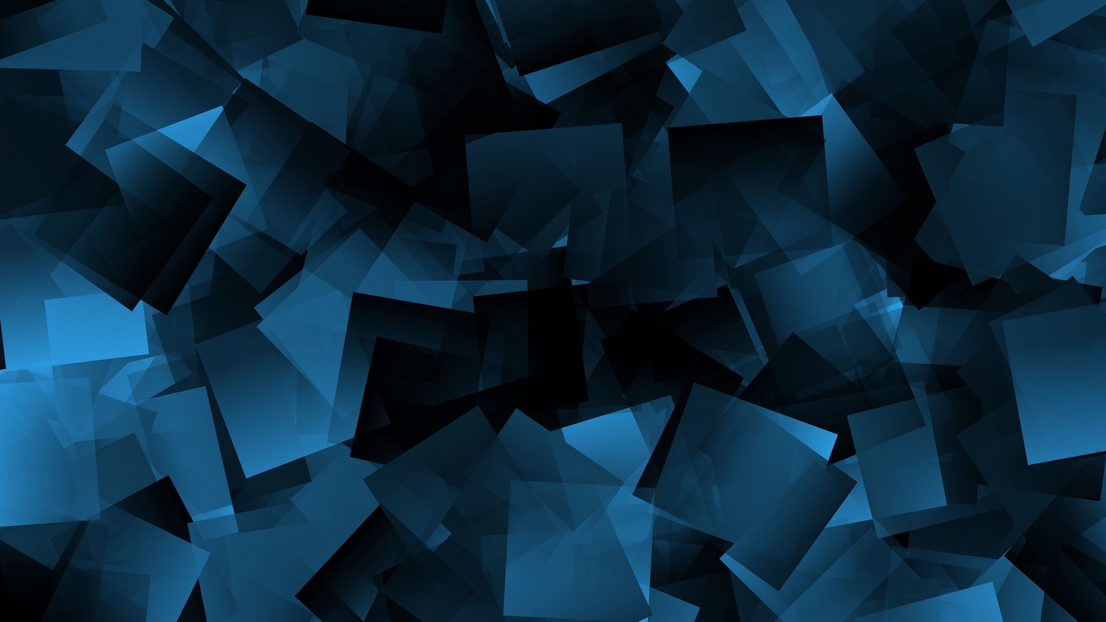 Wallpaper Shapes, Squares, Blue, 4K, Abstract,. Wallpaper for iPhone, Android, Mobile and Desktop