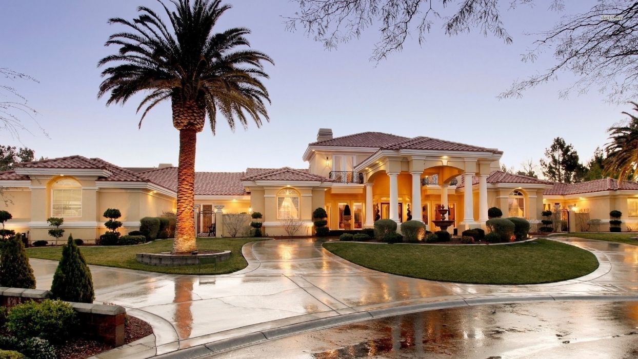 MANSION house architecture luxury building design wallpaperx1080