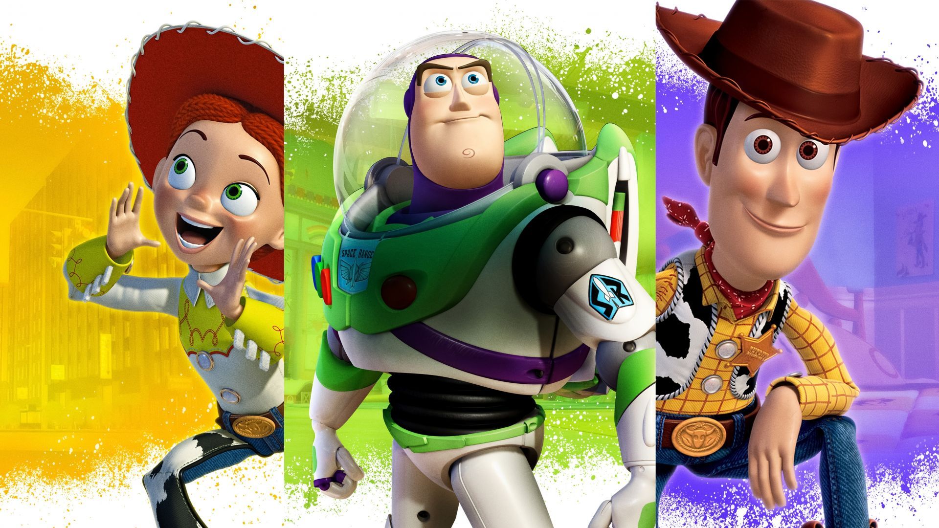 Desktop wallpaper toy story movie, collage, HD image, picture, background, bdde68