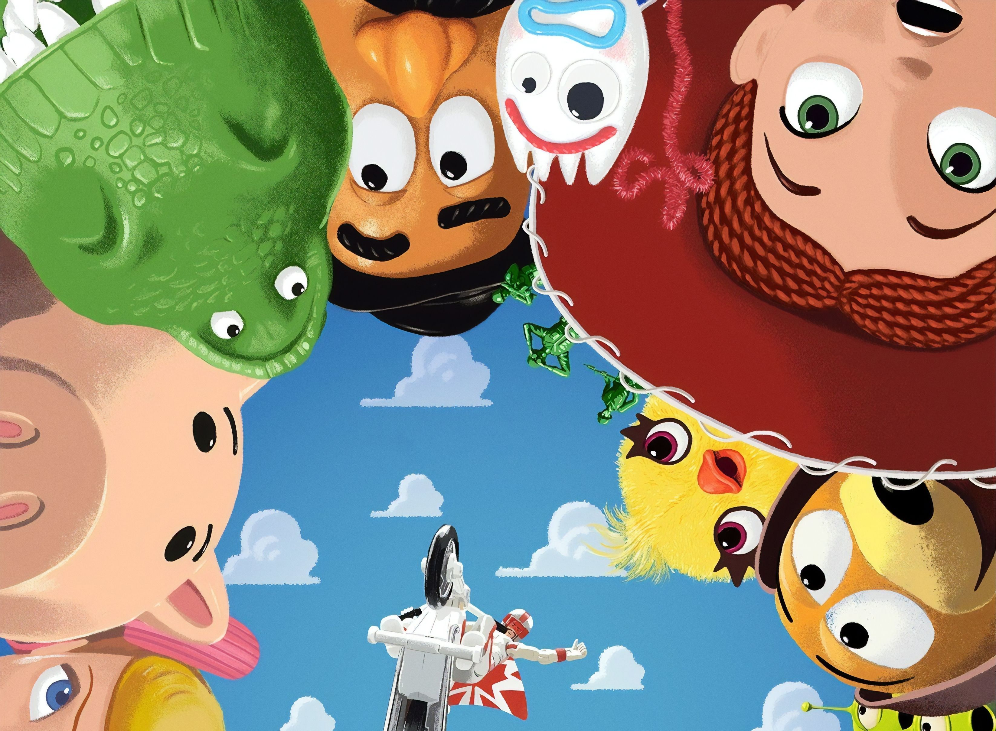 Toy Story 4, iPhone, Desktop HD Background / Wallpaper (1080p, 4k) (3293x2418) (2020)