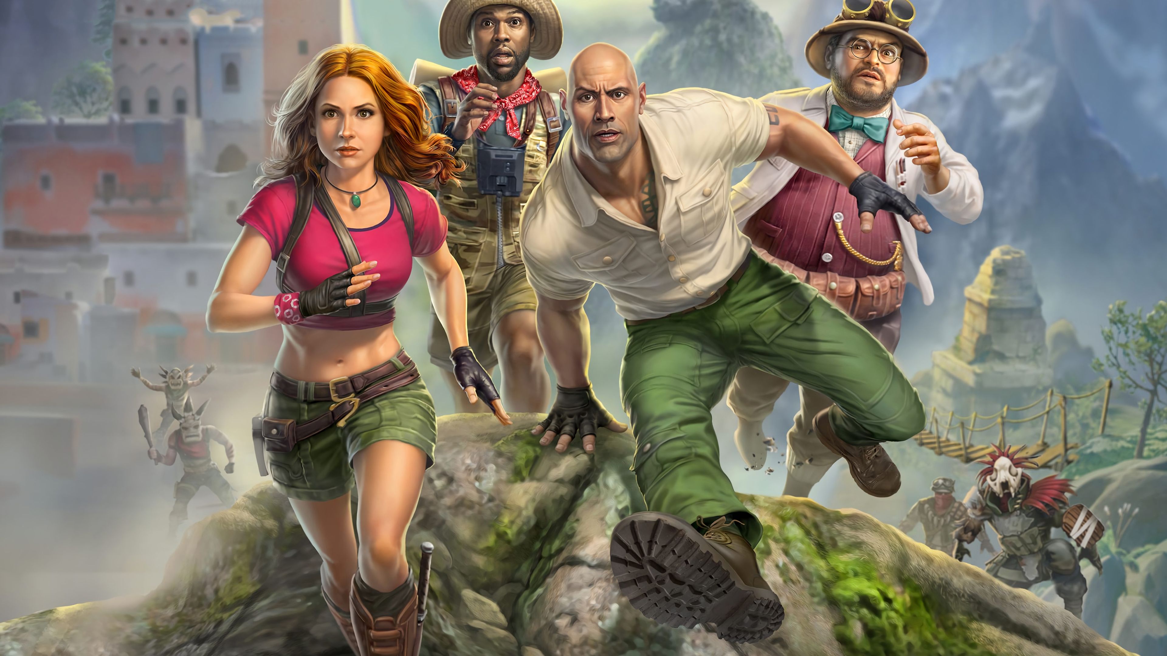 Jumanji The Video Game, HD Games, 4k Wallpaper, Image, Background, Photo and Picture