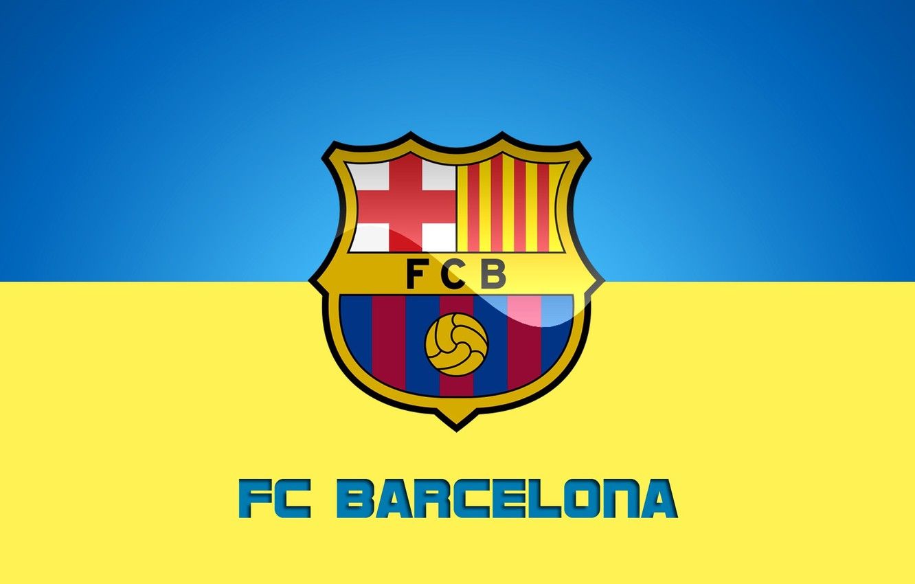 Wallpaper wallpaper, sport, logo, football, FC Barcelona image for desktop, section спорт