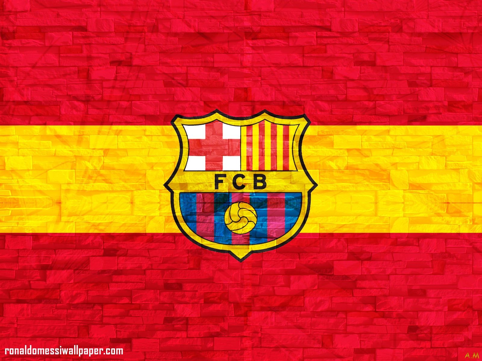 Fc Barcelona Wallpaper HD Soccer Desktop HD Wallpaper Barcelona Spain Flag