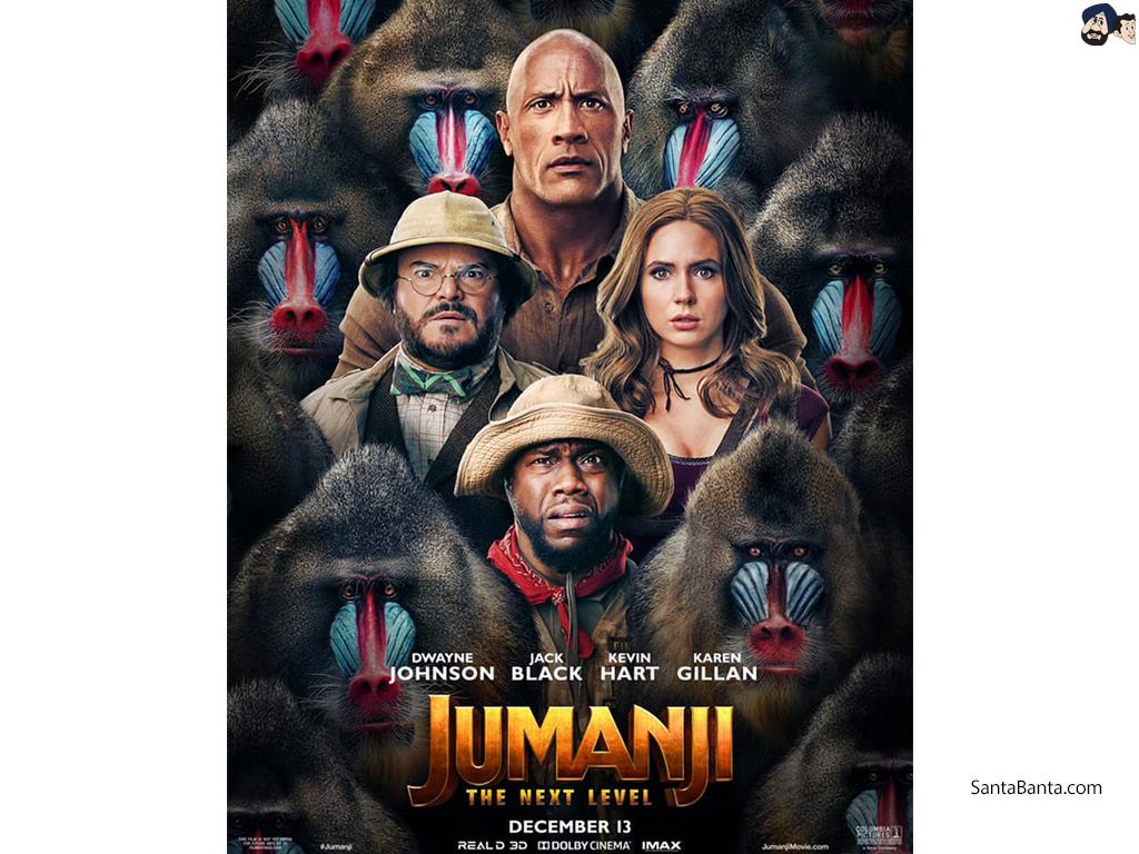 Jumanji The Next Level Movie Wallpaper