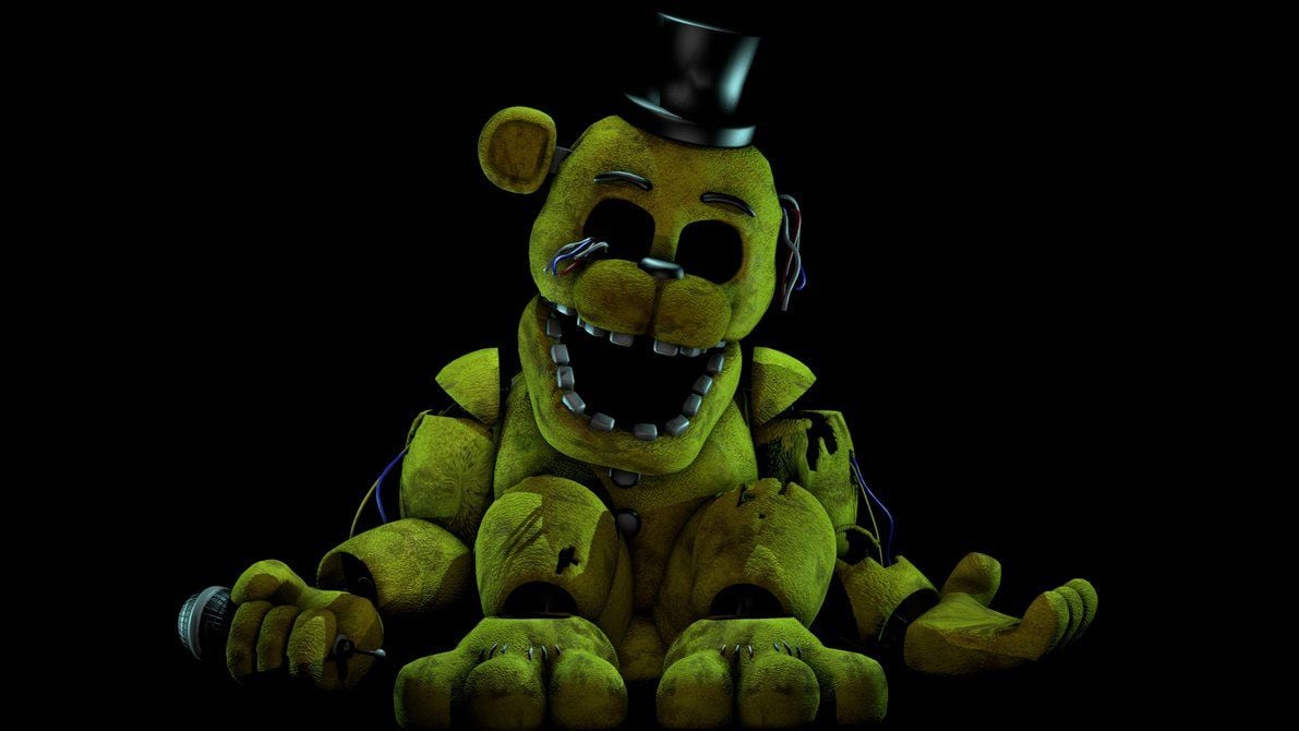 Free download Withered Golden Freddy by SpringBonnie95 [1191x670] for your Desktop, Mobile & Tablet. Explore Golden Freddy Wallpaper. Golden Freddy Wallpaper, Springtrap X Golden Freddy Wallpaper, Funtime Freddy Wallpaper