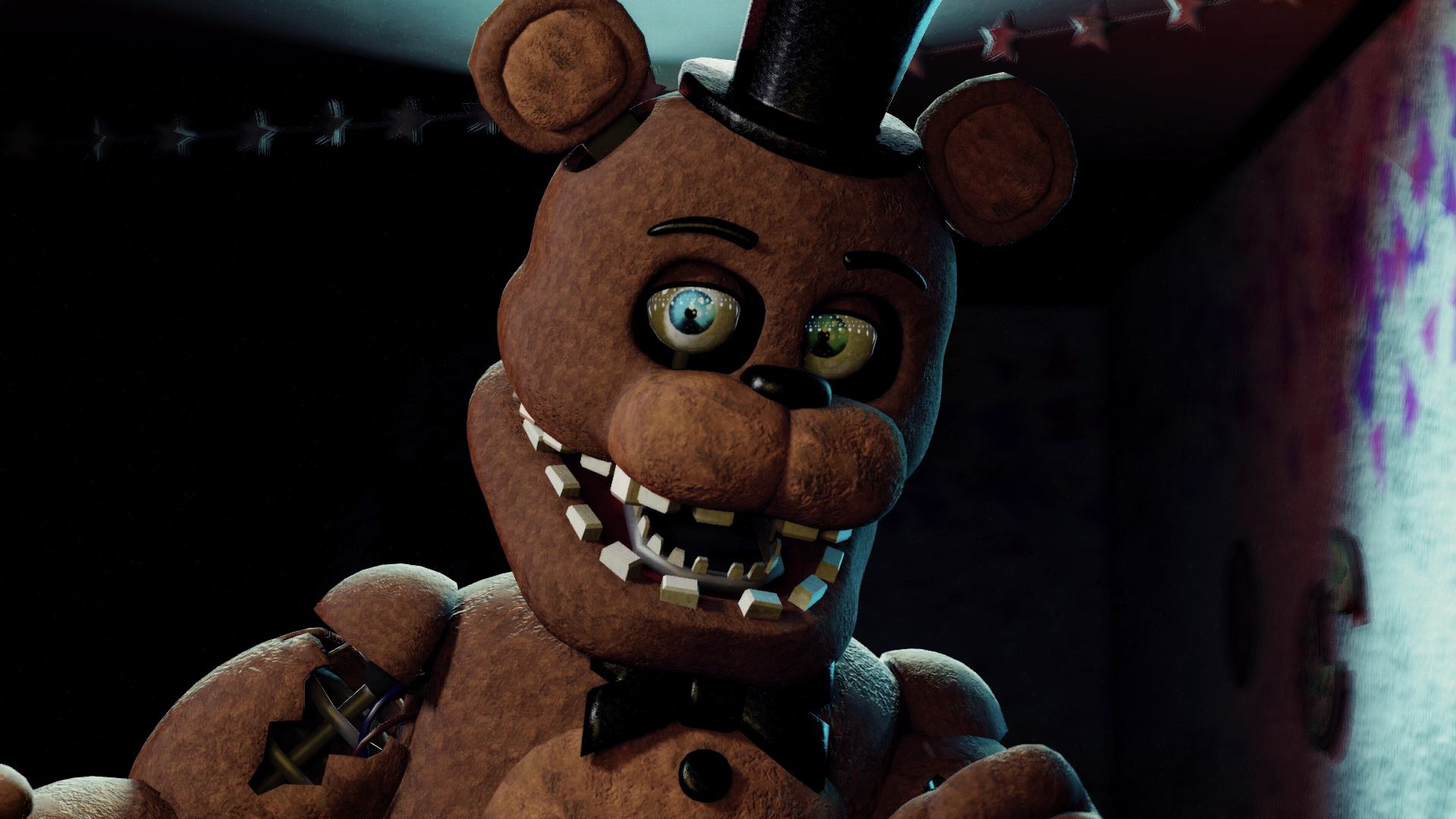 Withered Freddy. SFM Withered Freddy. FNAF 2 Withered Freddy. Фредди последняя часть.