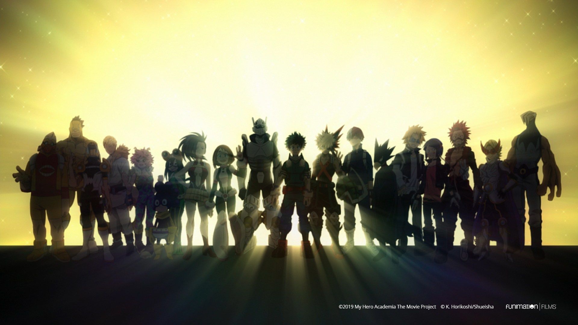 Class 1 A Proclaim's “I Am Here!” In Funimation Theatrical Release “My Hero Academia: Heroes Rising.”