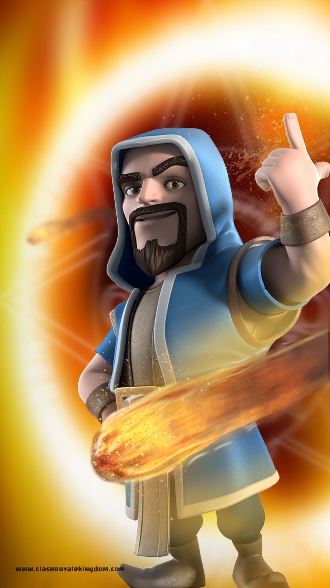 Wizard Wallpaper iPhone. Clash royale wallpaper, Clash royale, Clash of clans