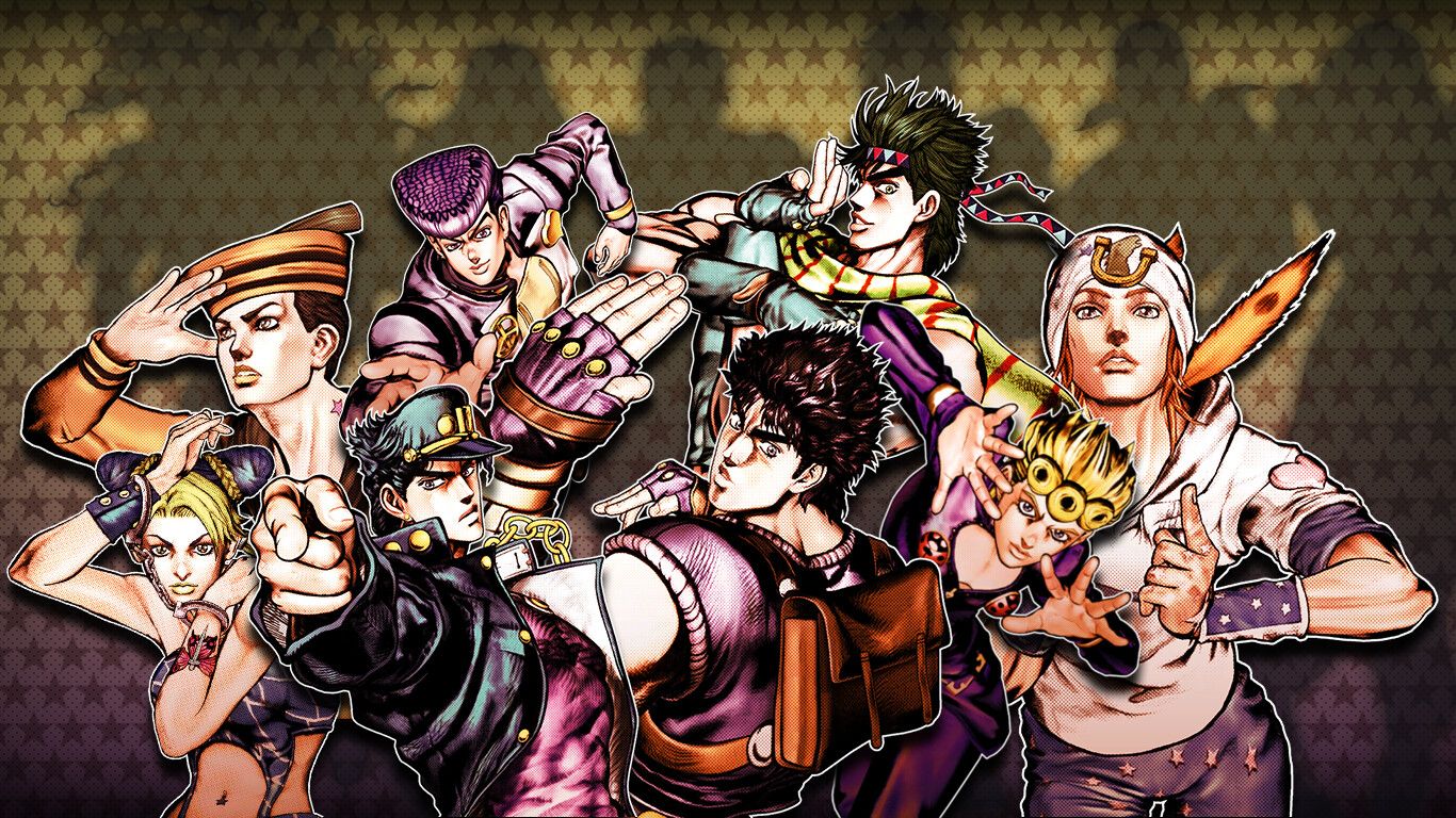 jojo bizarre adventure order