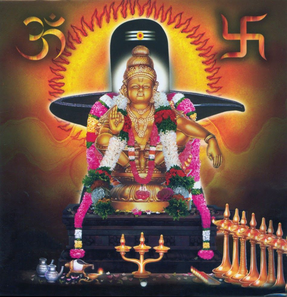 Hindu God Ayyappa Swamy HD picture image download