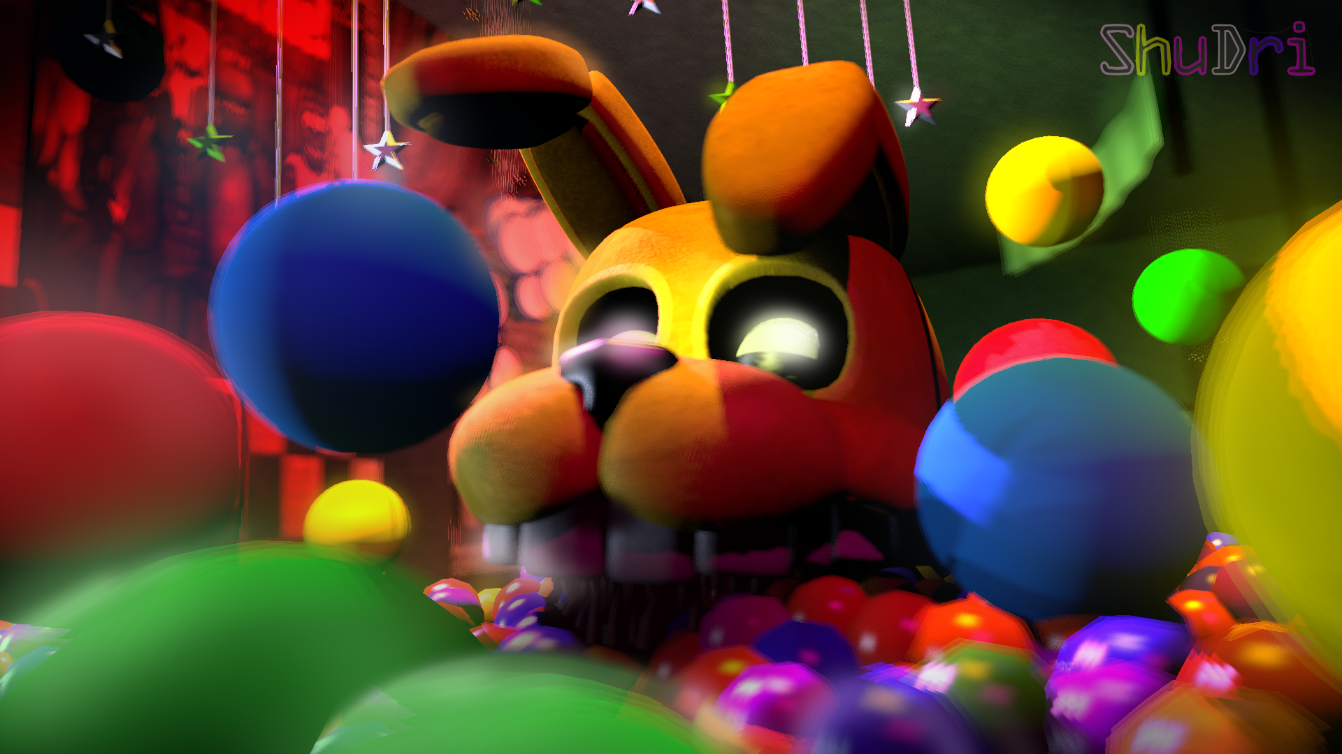 A into the pit render oof ITP Springbonnie model by: Thudner
