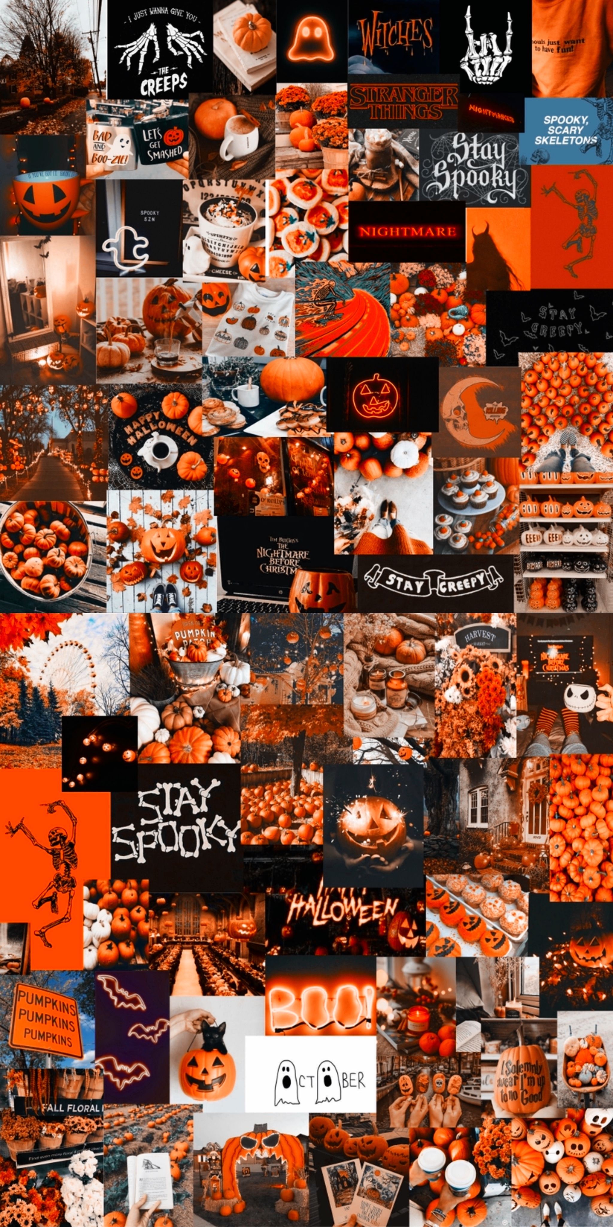 Spooky background in 2020 Cute fall  Fall  iPhone fall Halloween Collage  HD phone wallpaper  Pxfuel