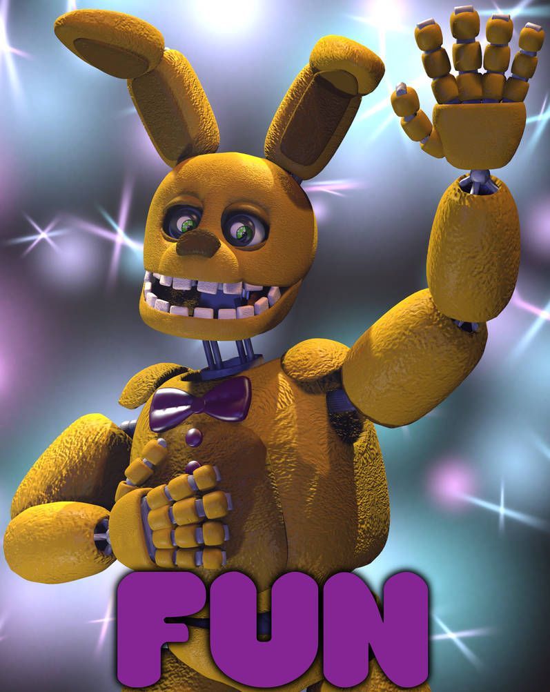 Spring Bonnie Poster by Lord.