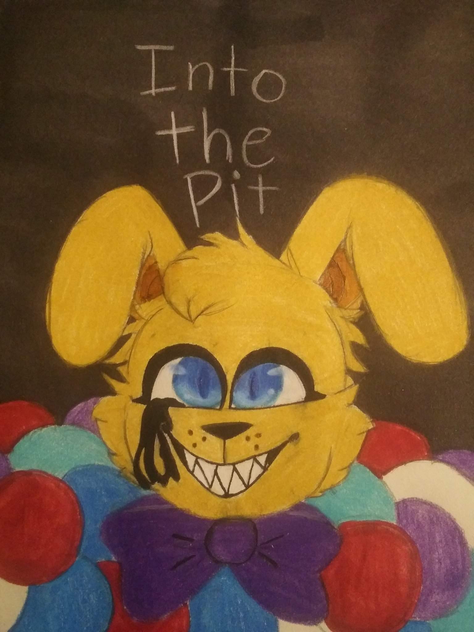 Into the pit. Five Nights At Freddy's Amino