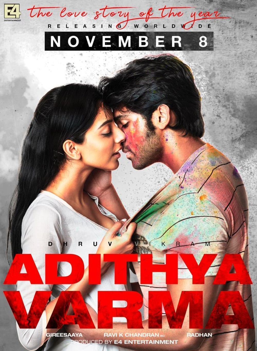 Adithya Varma Movie Latest HD Photo, Posters & Wallpaper Download (1080p, 4K) (1000x1364) (2020)