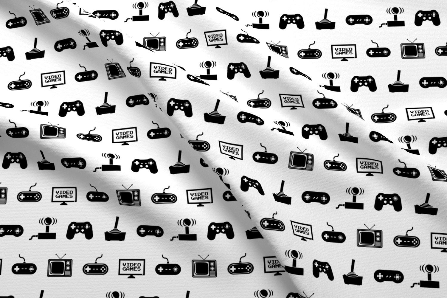 Video Games Pattern Wallpaper Spoonflower #wallpaper #pattern #spoonflower #seamless #design