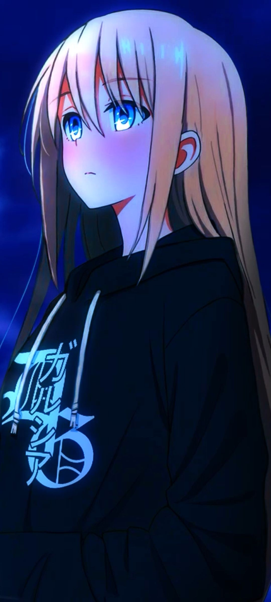 Blonde Blue Eye Anime Girl 1080x2400 Resolution Wallpaper, HD Anime 4K Wallpaper, Image, Photo and Background