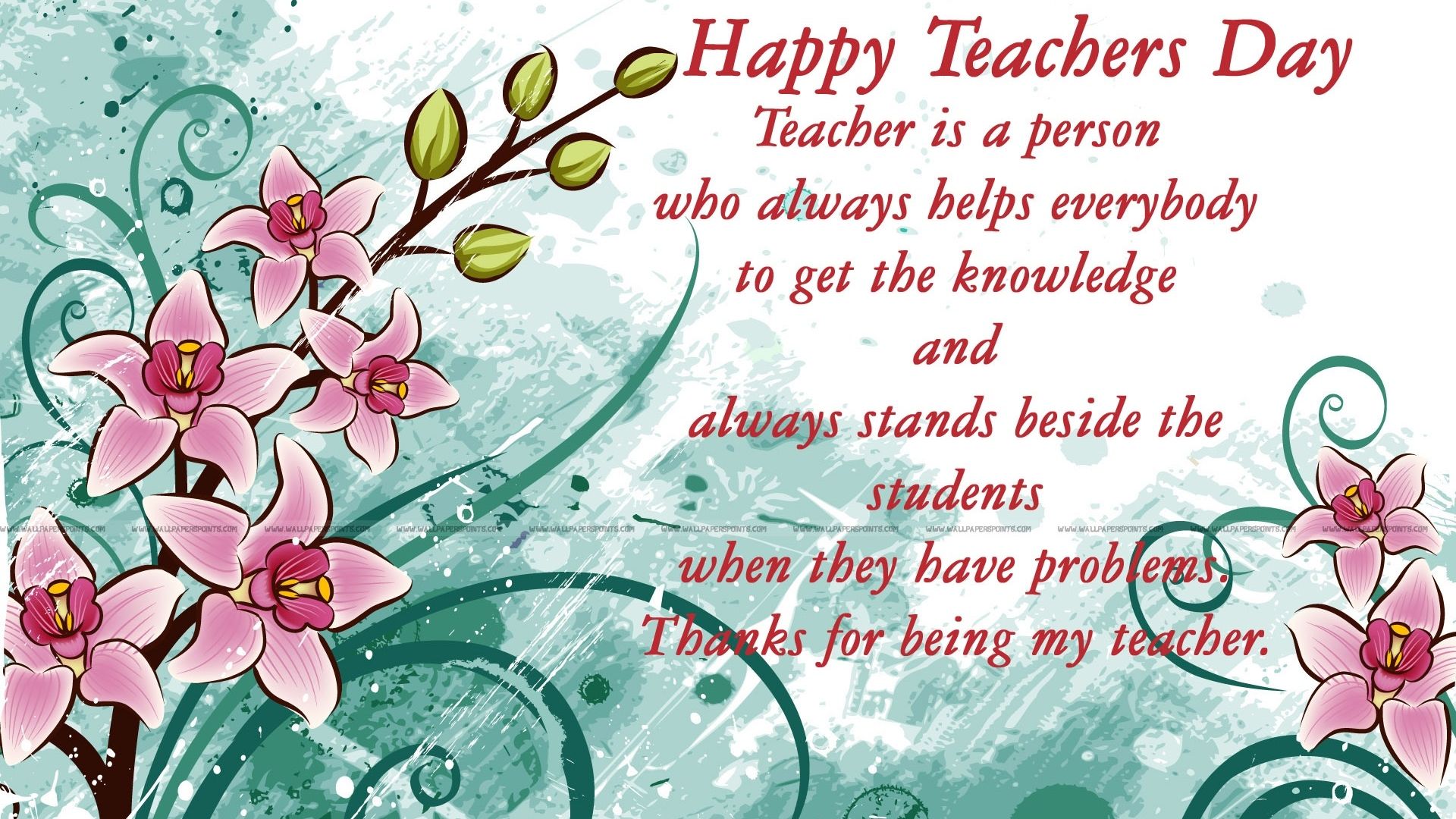 Free download Happy Teachers Day HD Image Wallpaper Pics and Photo [1920x1200] for your Desktop, Mobile & Tablet. Explore World Teacher's Day Wallpaper. World Teacher's Day Wallpaper, World Environment