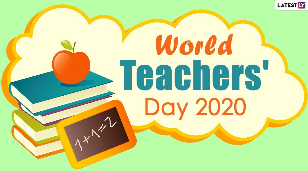 World Teachers' Day 2020 Image and HD Wallpaper for Free Download Online: WhatsApp Stickers, Facebook Messages and Greetings to Send to Your Teachers