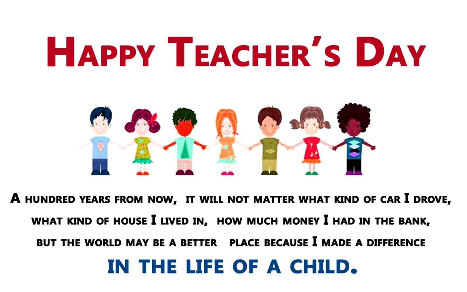 Teachers Day Messages HD Wallpaper