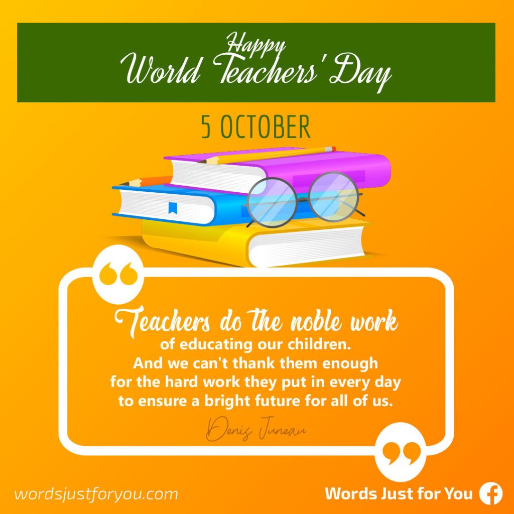 Creative World Teachers' Day Poster & Banner