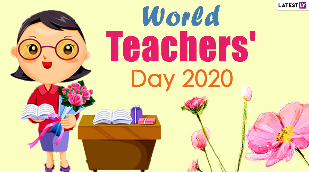 World Teachers' Day 2020 Image and HD Wallpaper for Free Download Online: WhatsApp Stickers, Facebook Messages and Greetings to Send to Your Teachers