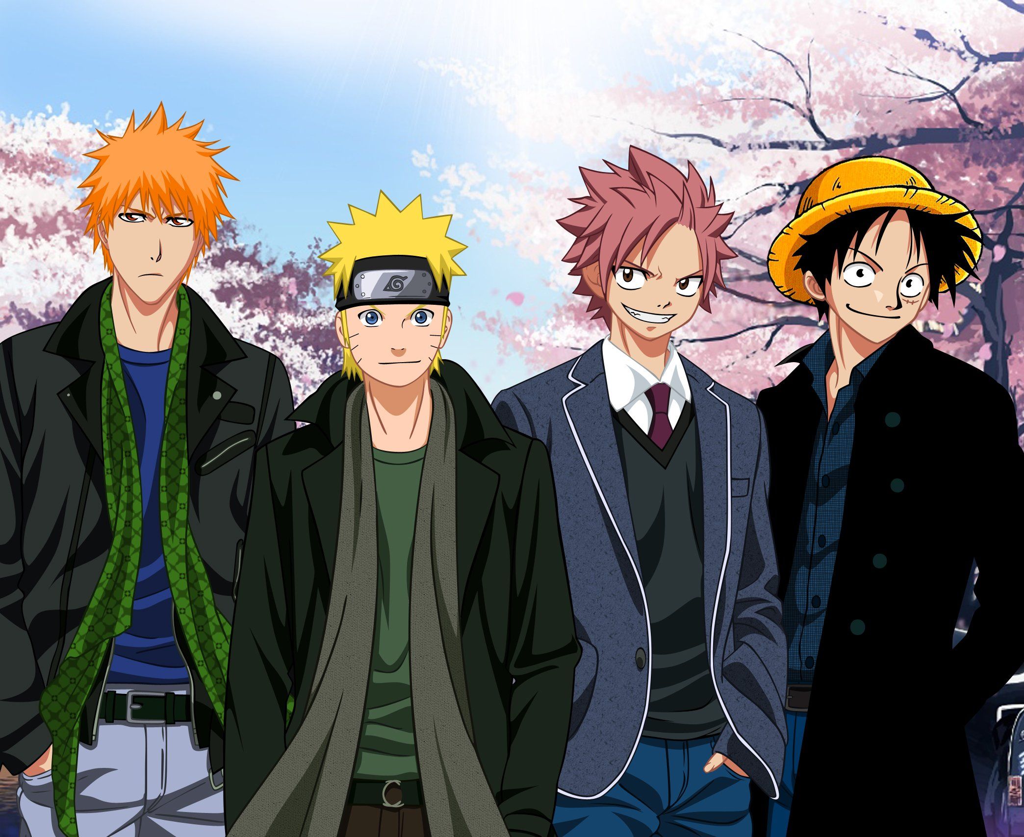 Shounen Manga (One Piece, Naruto, Fairy Tail, Bleach, Beelzebub