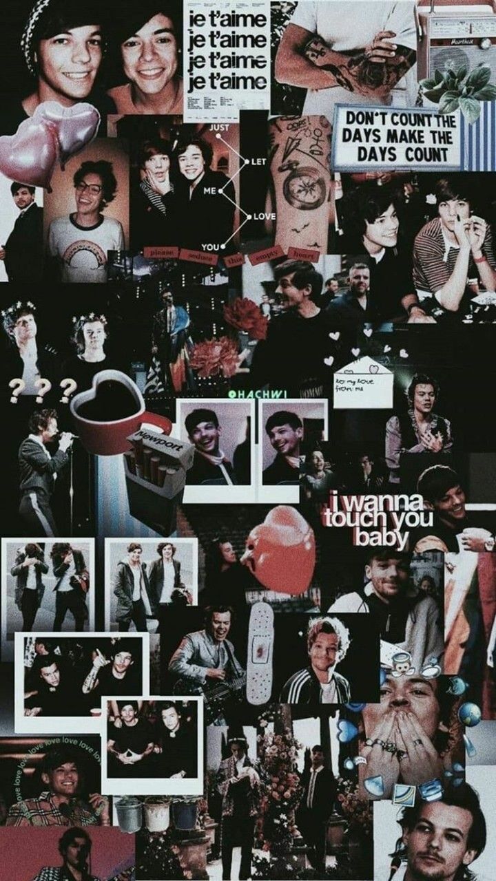 Larry Stylinson Wallpaper One Direction. One direction wallpaper, One direction, One direction collage