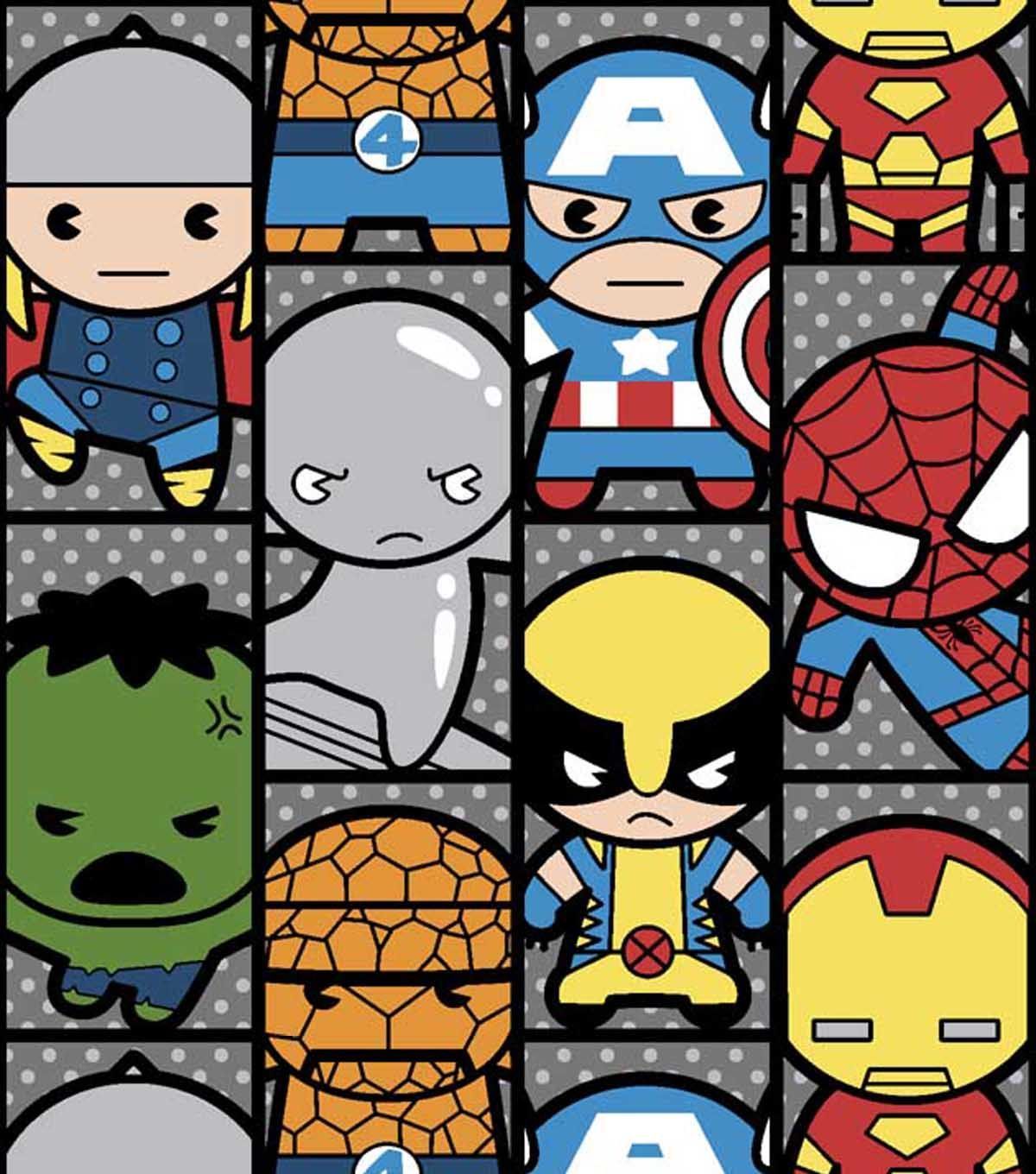 Marvel Kawaii Stripe Cotton Fabric. Jo Ann. Baby Avengers, Avengers Wallpaper, Marvel Comics Wallpaper