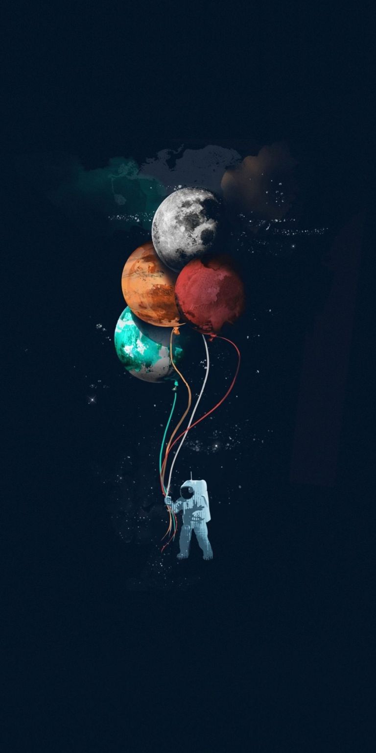 Astronaut Space Full HD 1080X2160 iPhone Wallpaper Download