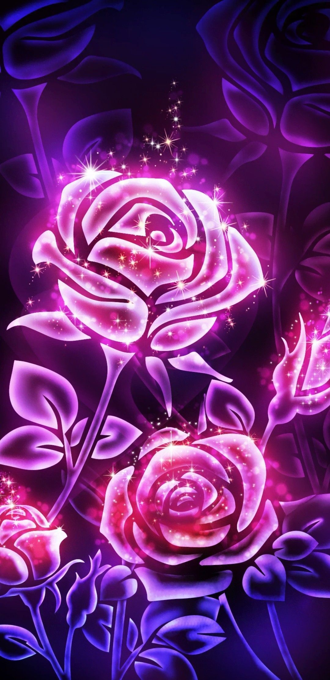 Galaxy Flowers Wallpapers - Wallpaper Cave