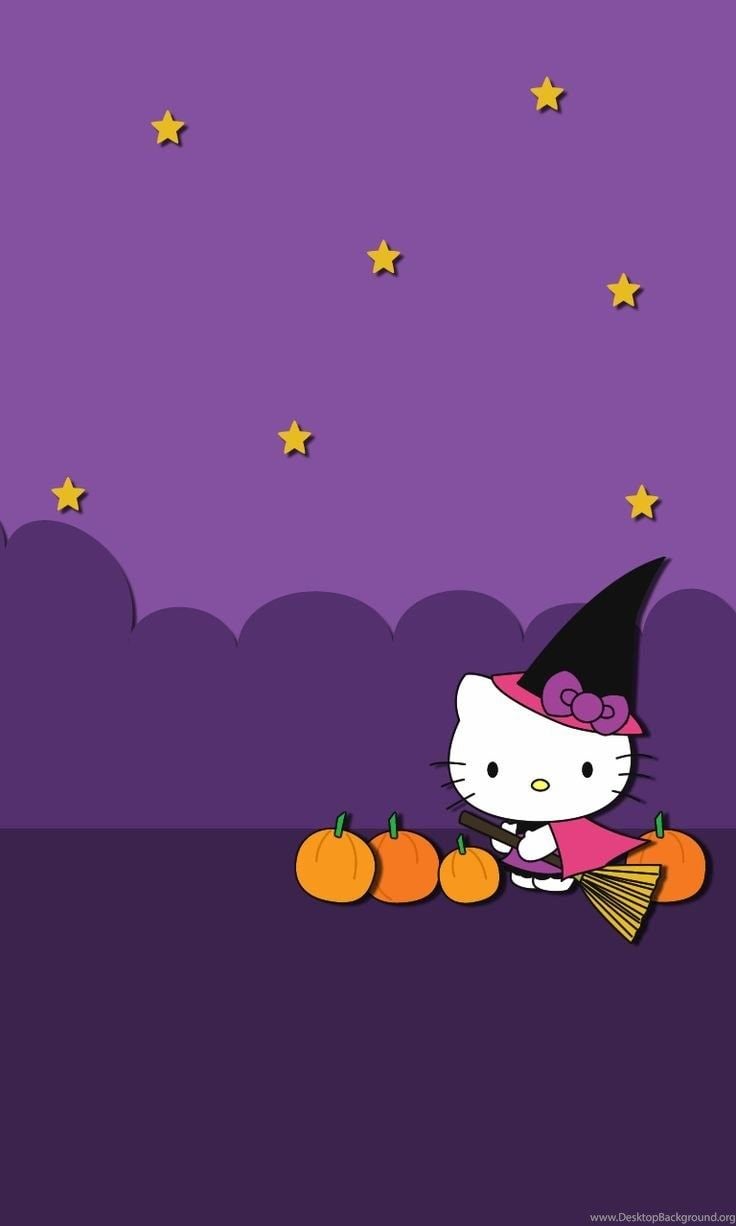 Hello Kitty Halloween Wallpaper Desktop Background