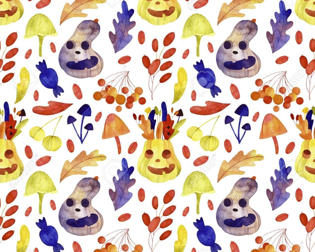 Free download Watercolor Halloween Seamless Pattern Cute Halloween Set Perfect [1300x1300] for your Desktop, Mobile & Tablet. Explore Halloween Cute Wallpaper. Cute Halloween Background, Halloween Cute Wallpaper, Cute Halloween Wallpaper