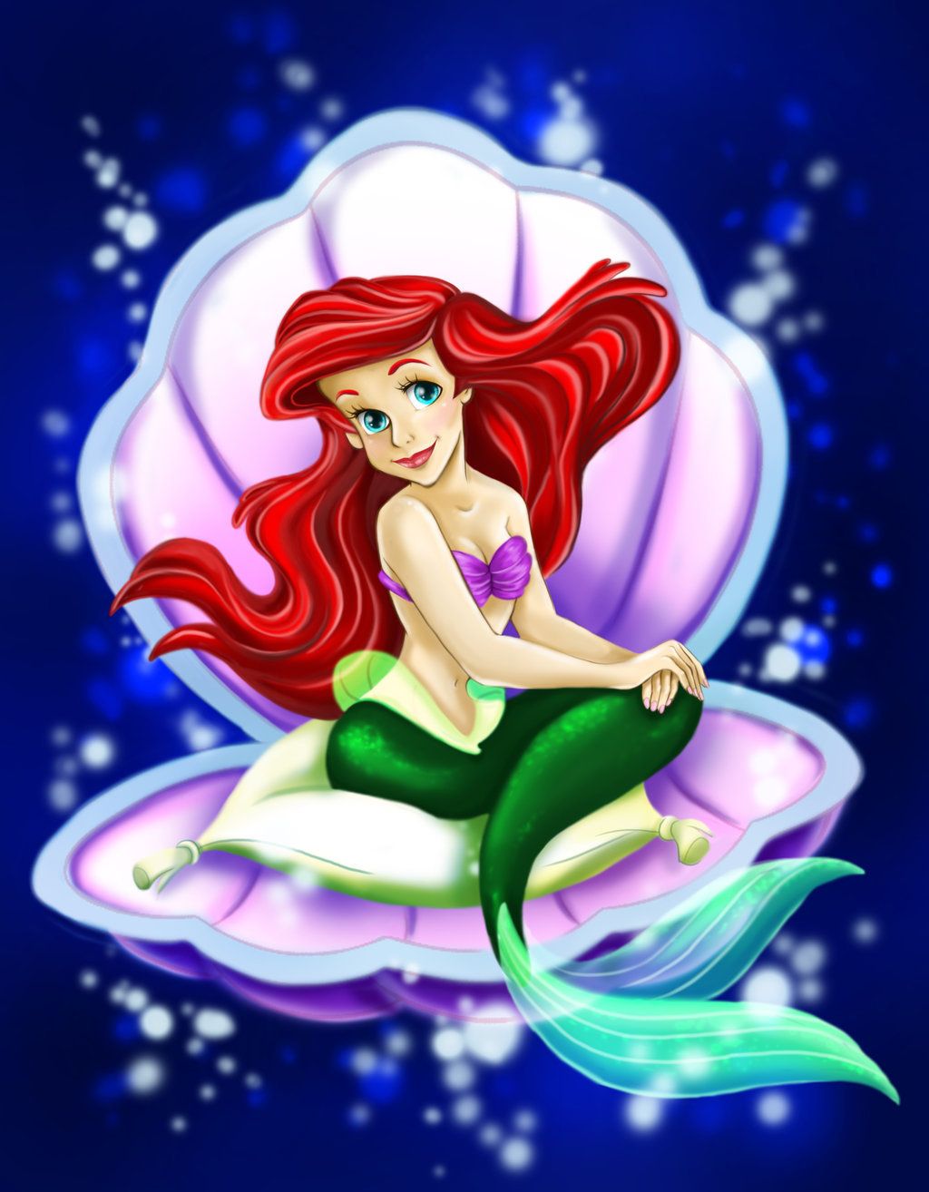 The Little Mermaid Ariel Background for Android