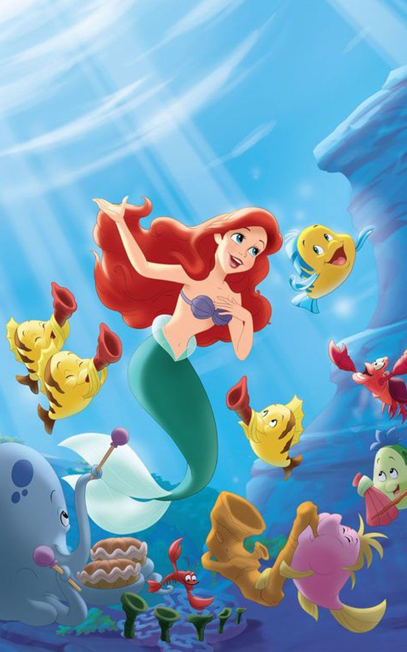 Ariel Mermaid. Mermaid disney, Disney princess wallpaper, Little mermaid wallpaper