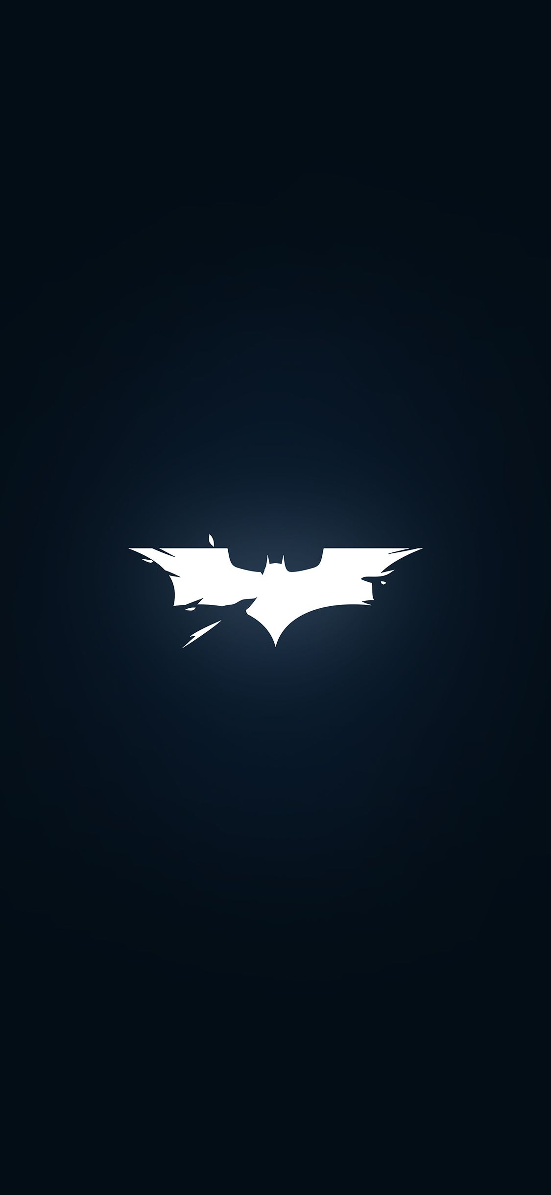 Wallpaper Batman Logo Dark Shattered