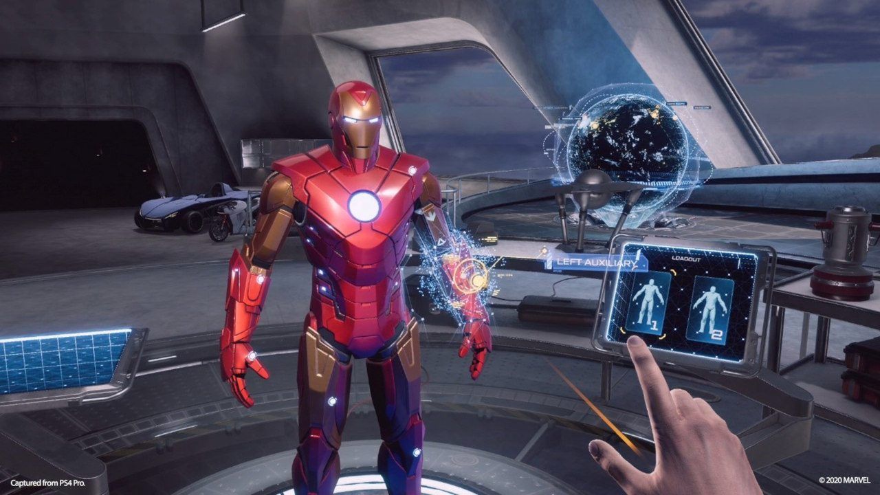 Behind the Scenes: Tinker on the Impulse Armor in Tony's garage in Marvel's Iron Man VR
