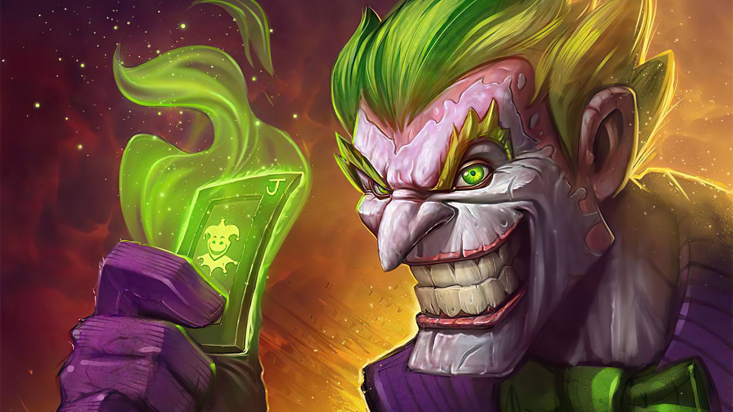 Joker Mad Boy 1440P Resolution HD 4k Wallpaper, Image, Background, Photo and Picture