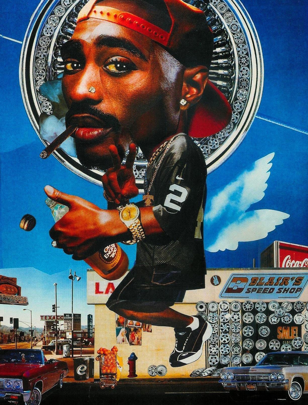 Wallpaper Of Tupac iPhone Boulevard And Labrea Avenue, Los Angeles, California, Download Wallpaper