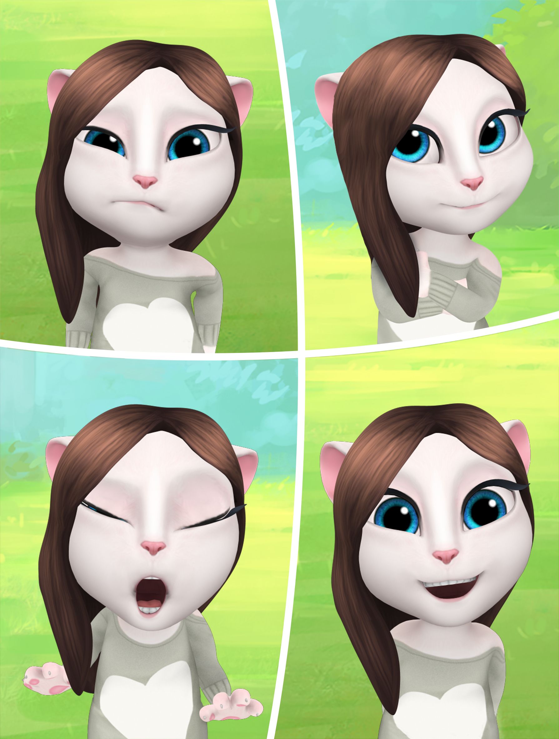 Моя говорящая школа. Анджела 2. Talking Angela. Анджела Талкинг. My talking Angela 2014.