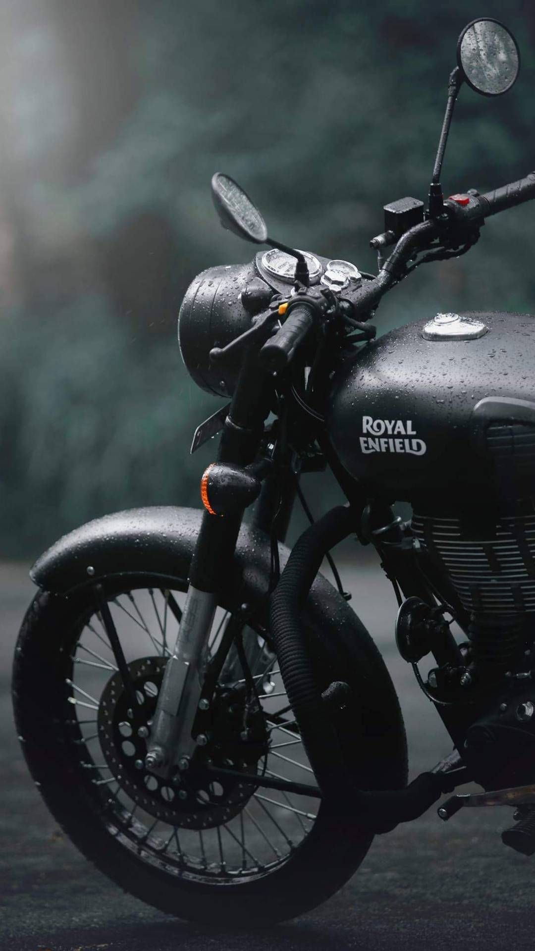 Royal Enfield Classic 350 Stealth Black Wallpapers Wallpaper Cave