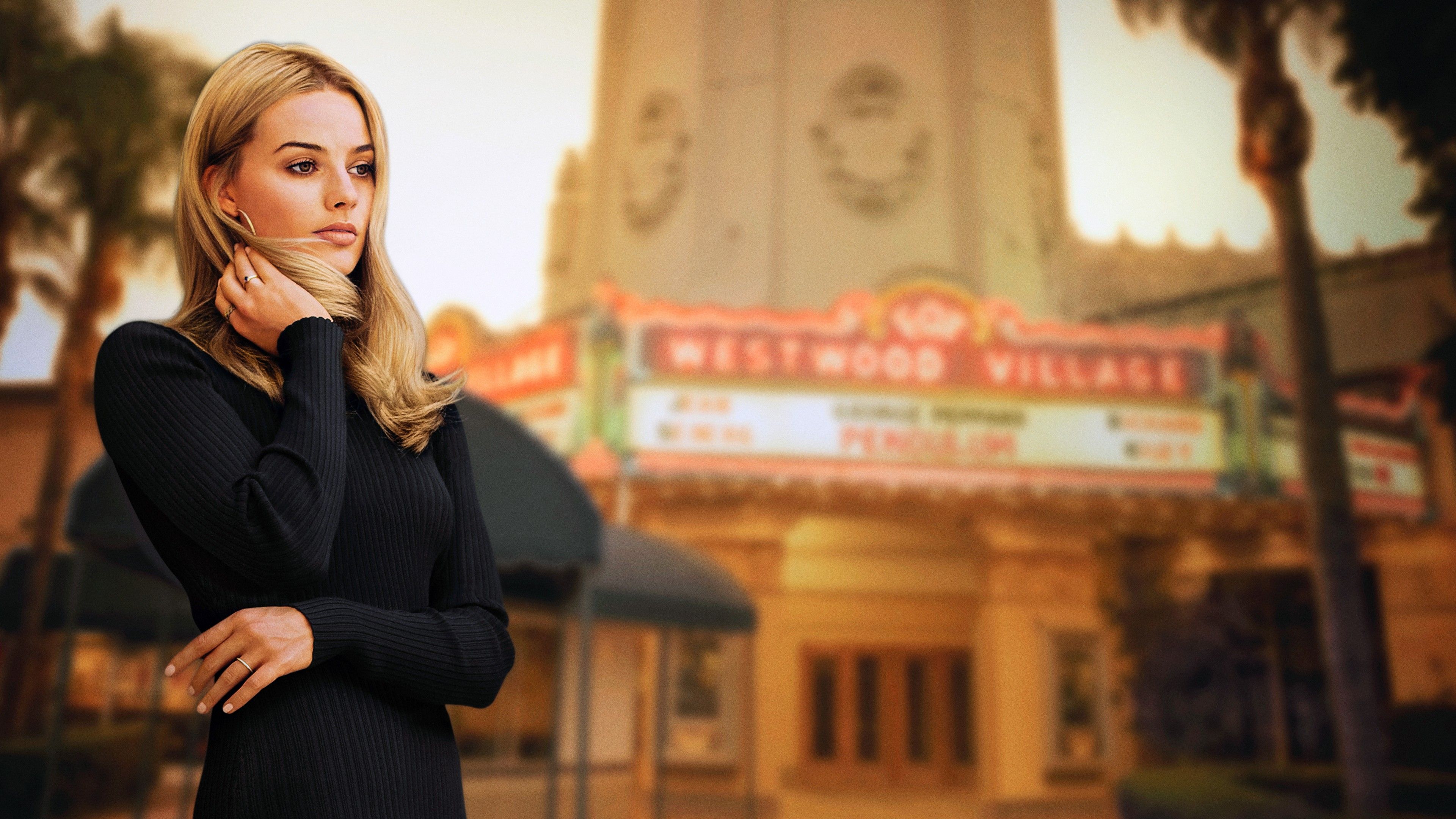 Margot Robbie Once Upon A Time In Hollywood 2019 5K Wallpaper