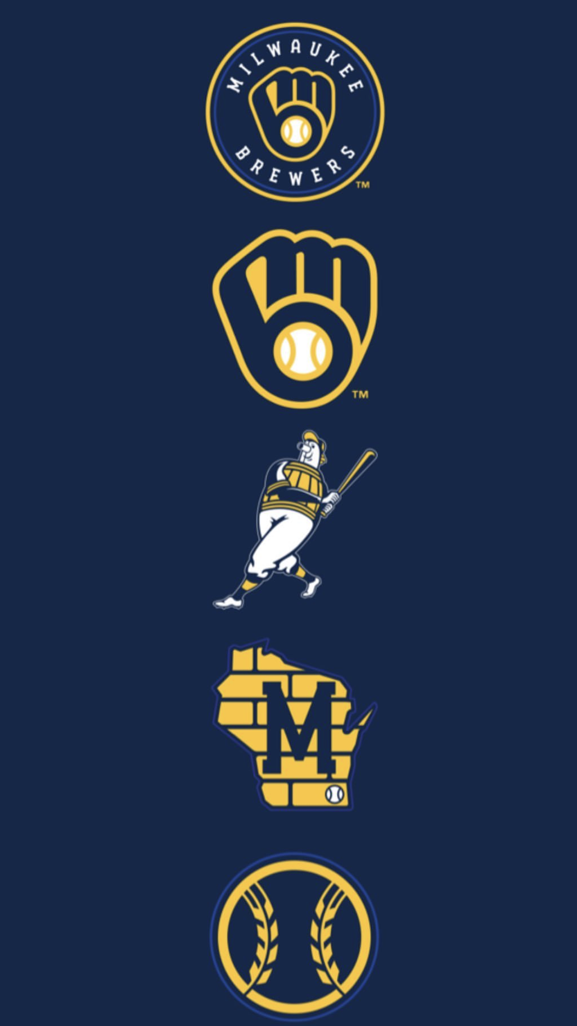 Bringing back the greatest logo in baseball history for 2020! #glovestory. Brewers baseball, Brewer logo, Sports team logos